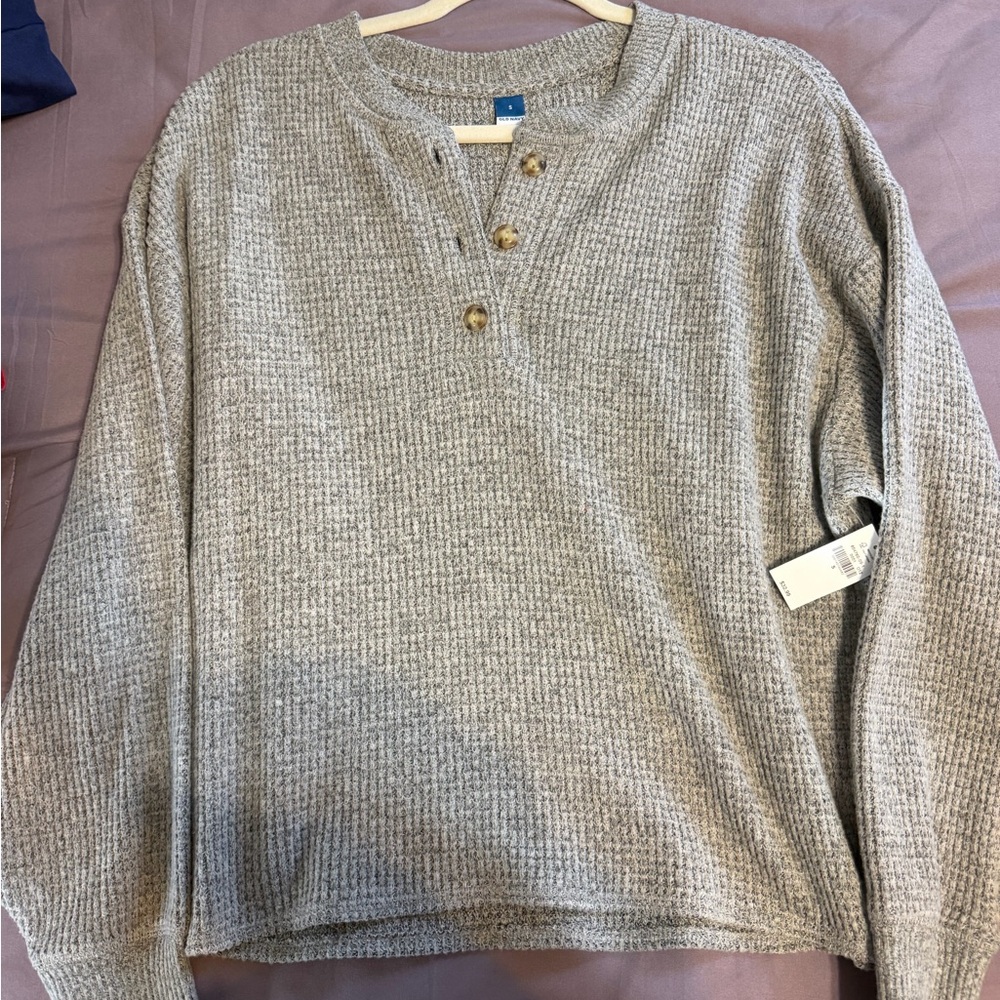 Old Navy waffle knit long sleeve